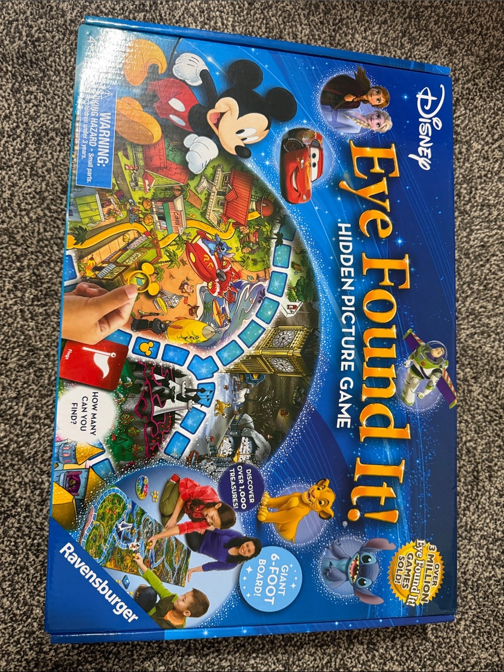 Disney’s Eye Found It Hidden Picture Board Game - like new!